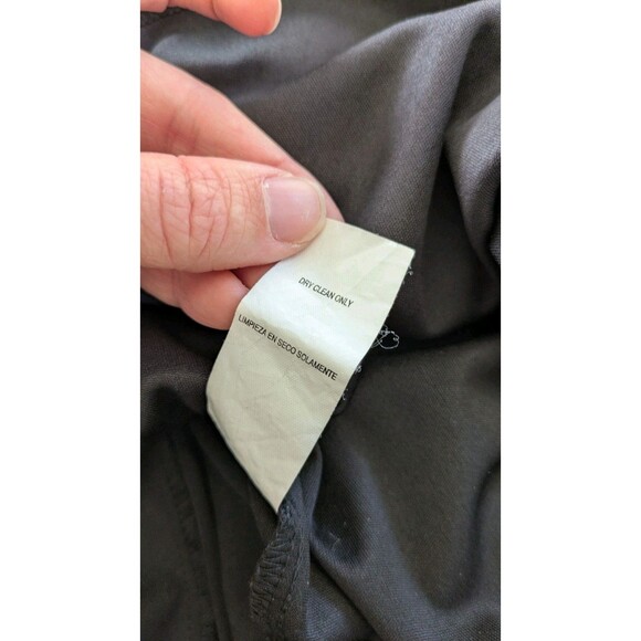 Vintage Y2K City Triangles Dress Juniors M (Fits XS-S) Babydoll Chiffon Beaded - Picture 11 of 14